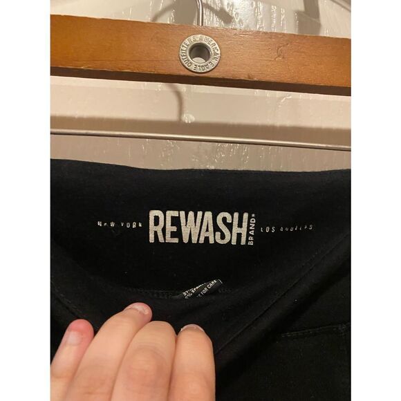 Rewash Blsck Hi Rise Leggings/Jeggings Size Juniors Small - Picture 5 of 10